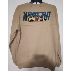 Nascar Sweatshirt men's medium embroidered